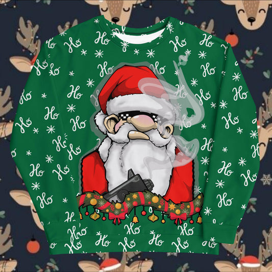 Gangsta Claus Christmas Sweater