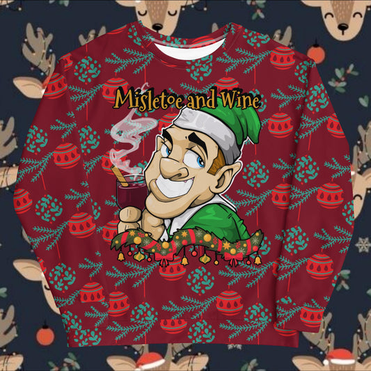 Behave YoursELF Christmas Sweater